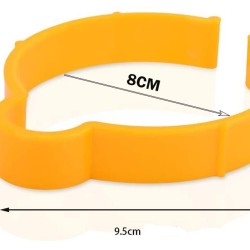 Klipy na fólii 8cm -5ks