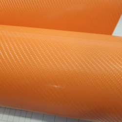 Oranžová 4D karbonová fólie Oranžová 4D karbonová fólie