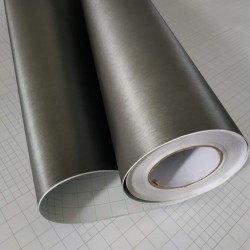 Světlý šedý broušený hliník