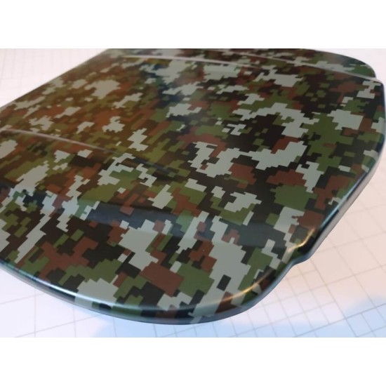 Maskáčová fólie - digitální vzor