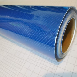 Modrá 5D karbonová fólie (vzor 1)