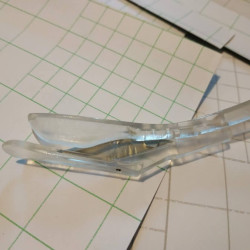 Řezač fólií - transparentní