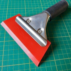 Pryžová stěrka s ručkou