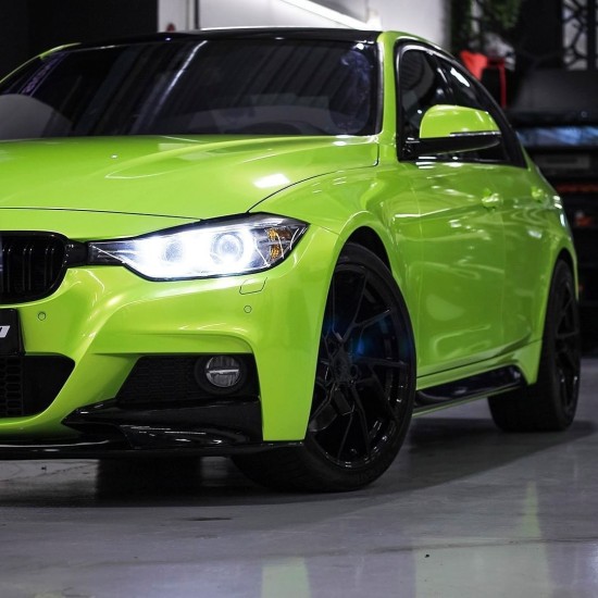 Acid Lime lesklá metalická fólie - RB07