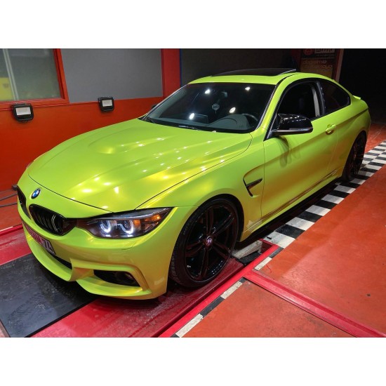 Acid Lime lesklá metalická fólie - RB07