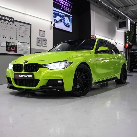 Acid Lime lesklá metalická fólie - RB07
