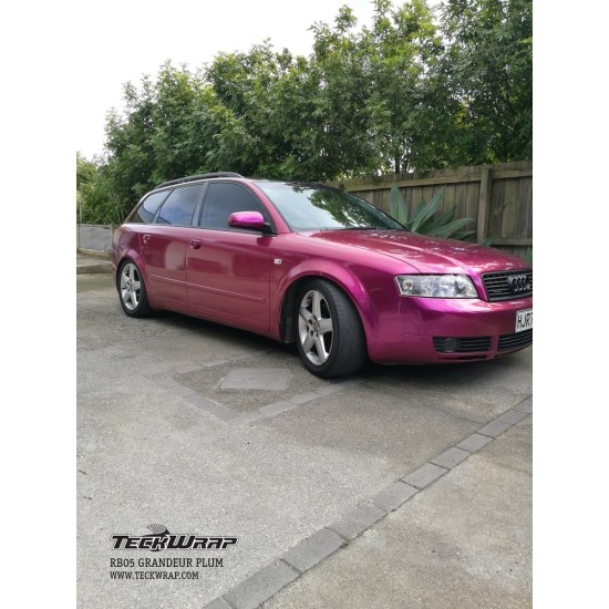 Grandeur Plum lesklá metalická fólie - RB05