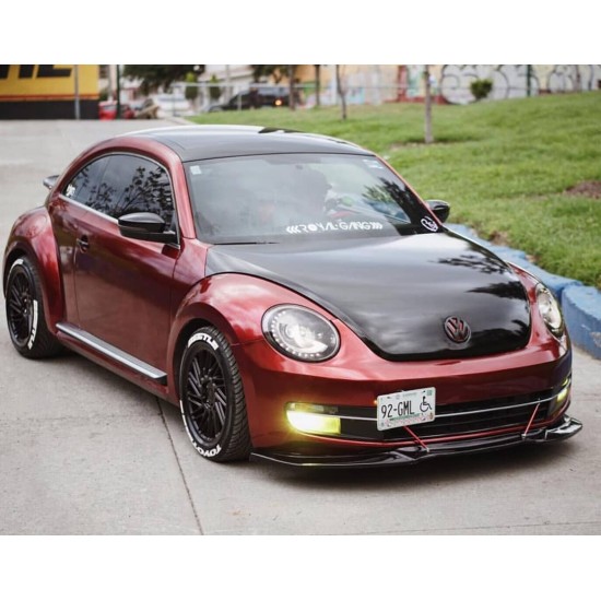 Tmavá červená lesklá Aluminium metalická fólie - HD