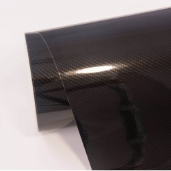 Černá 2D karbonová fólie Ceramic - TeckWrap