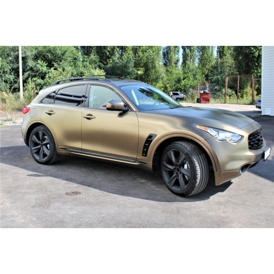 Bond Gold matná metalická fólie