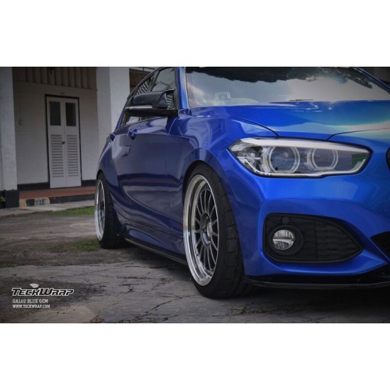 Modrá lesklá Aluminium metalická fólie - HD