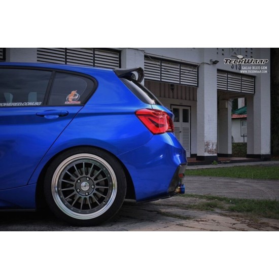 Modrá lesklá Aluminium metalická fólie - HD